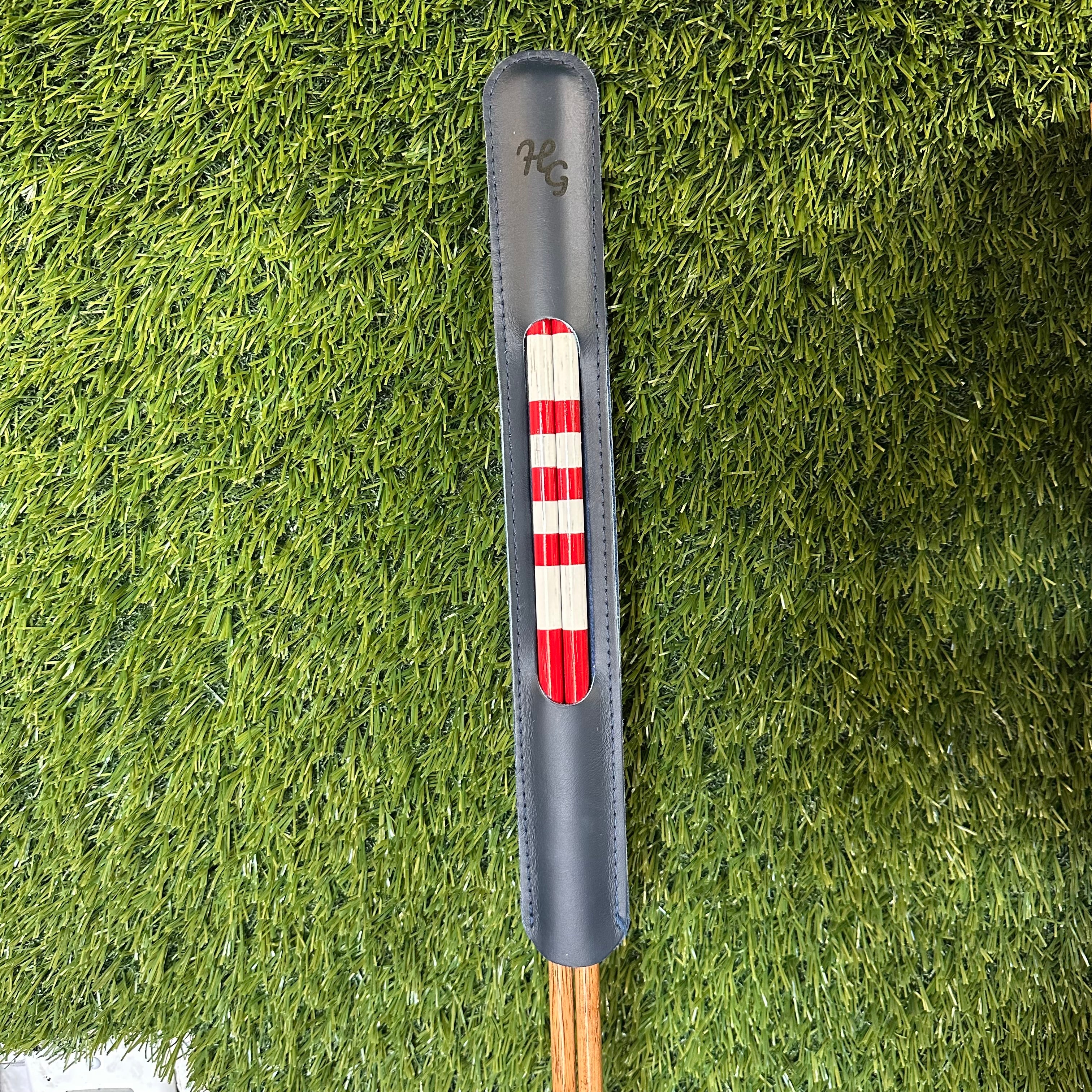 Leather See Through Cover (Navy)