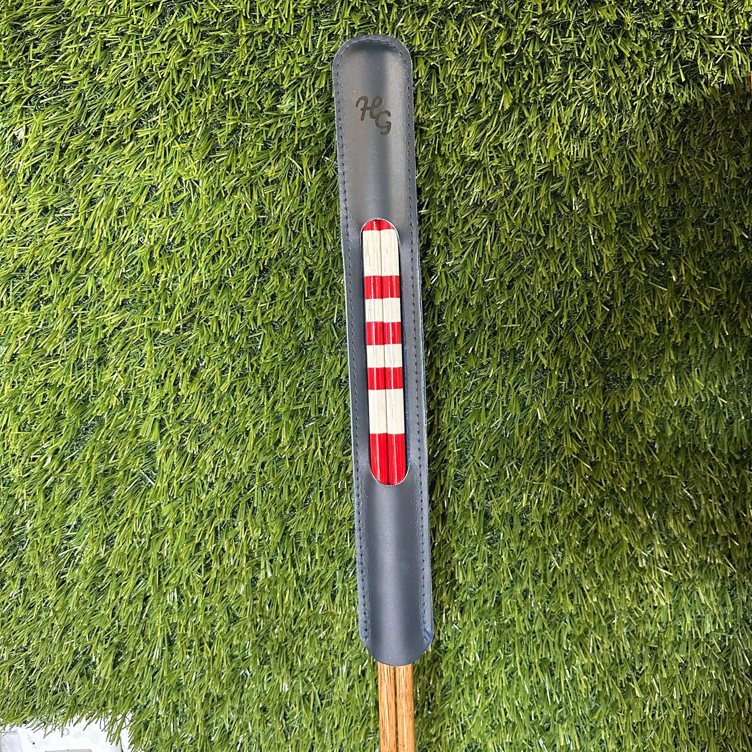 See Through Leather Cover (Navy) Hazy Golf