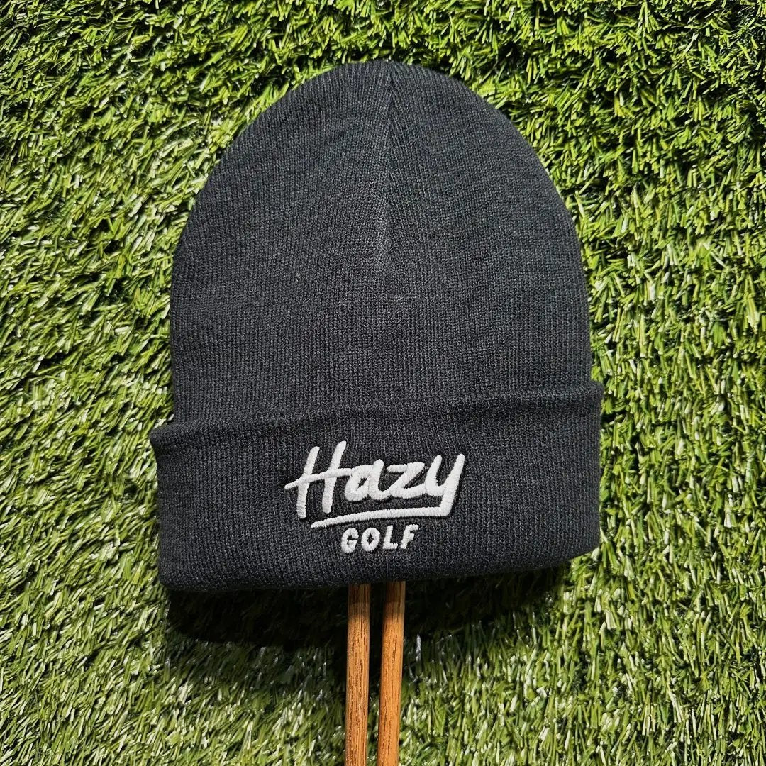 Cuffed Beanie “Portland” Logo (Navy) Hazy Golf
