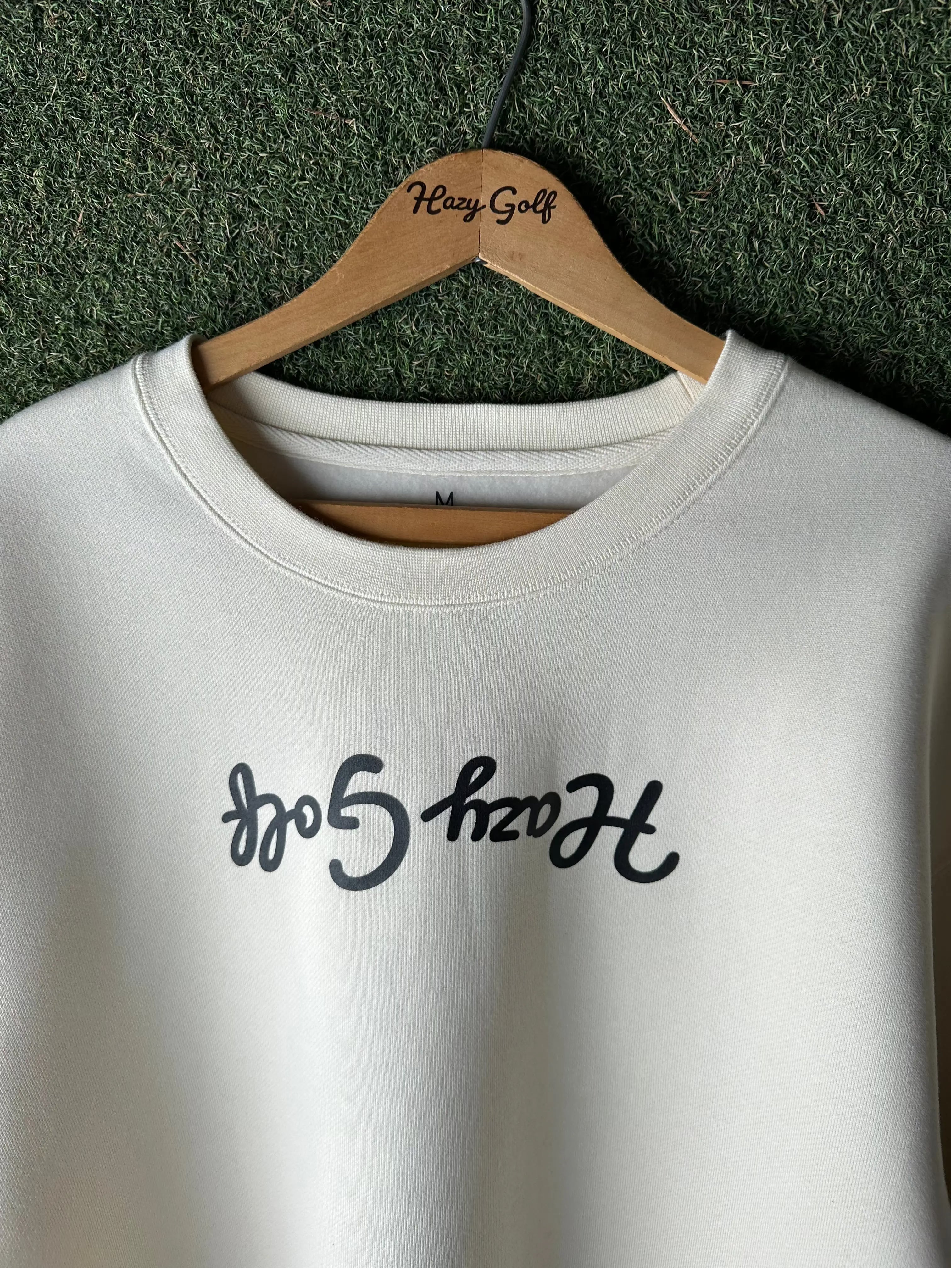 The Upside Down Heavyweight Crewneck Hazy Sticks