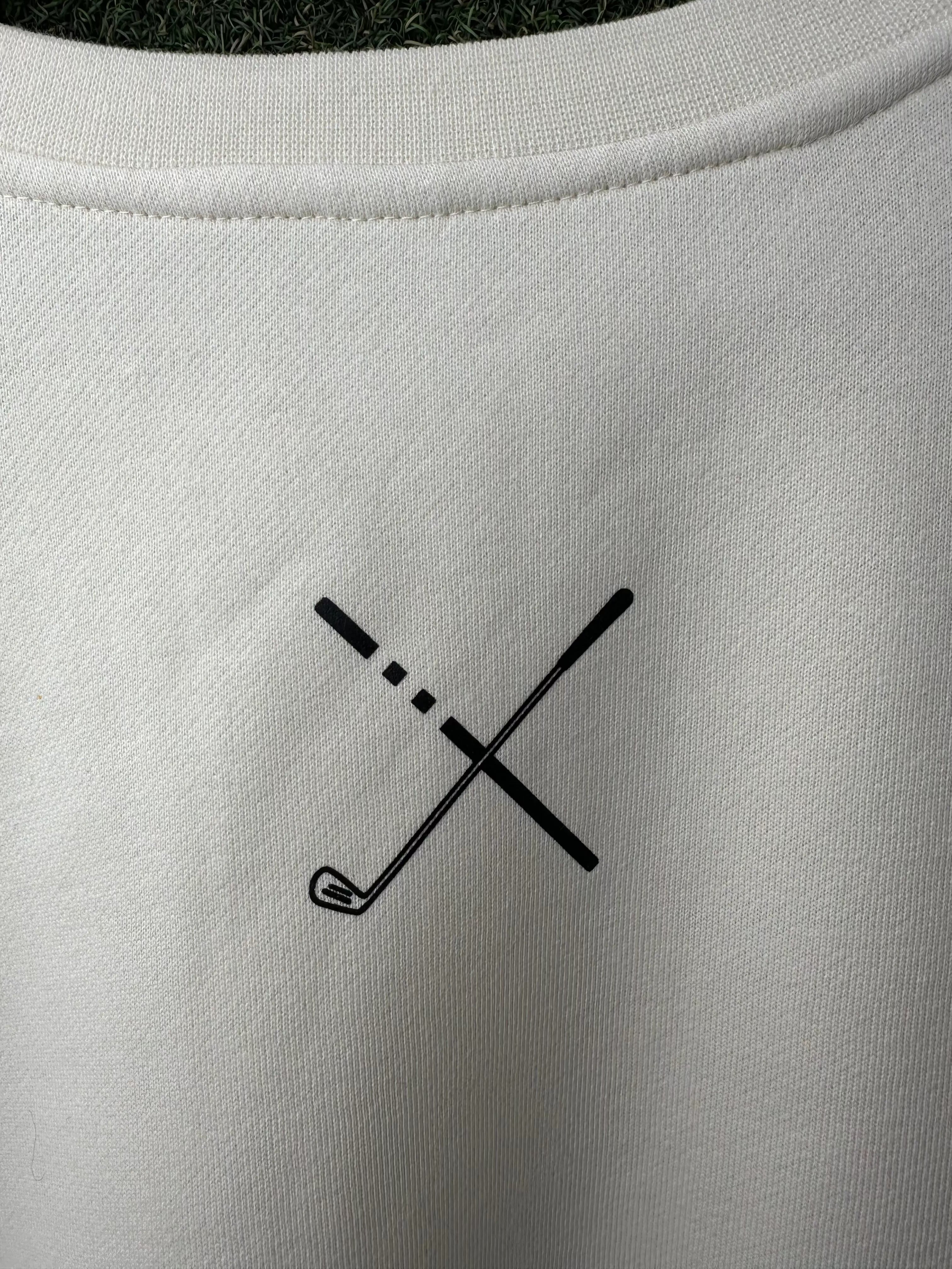 The Upside Down Heavyweight Crewneck Hazy Sticks