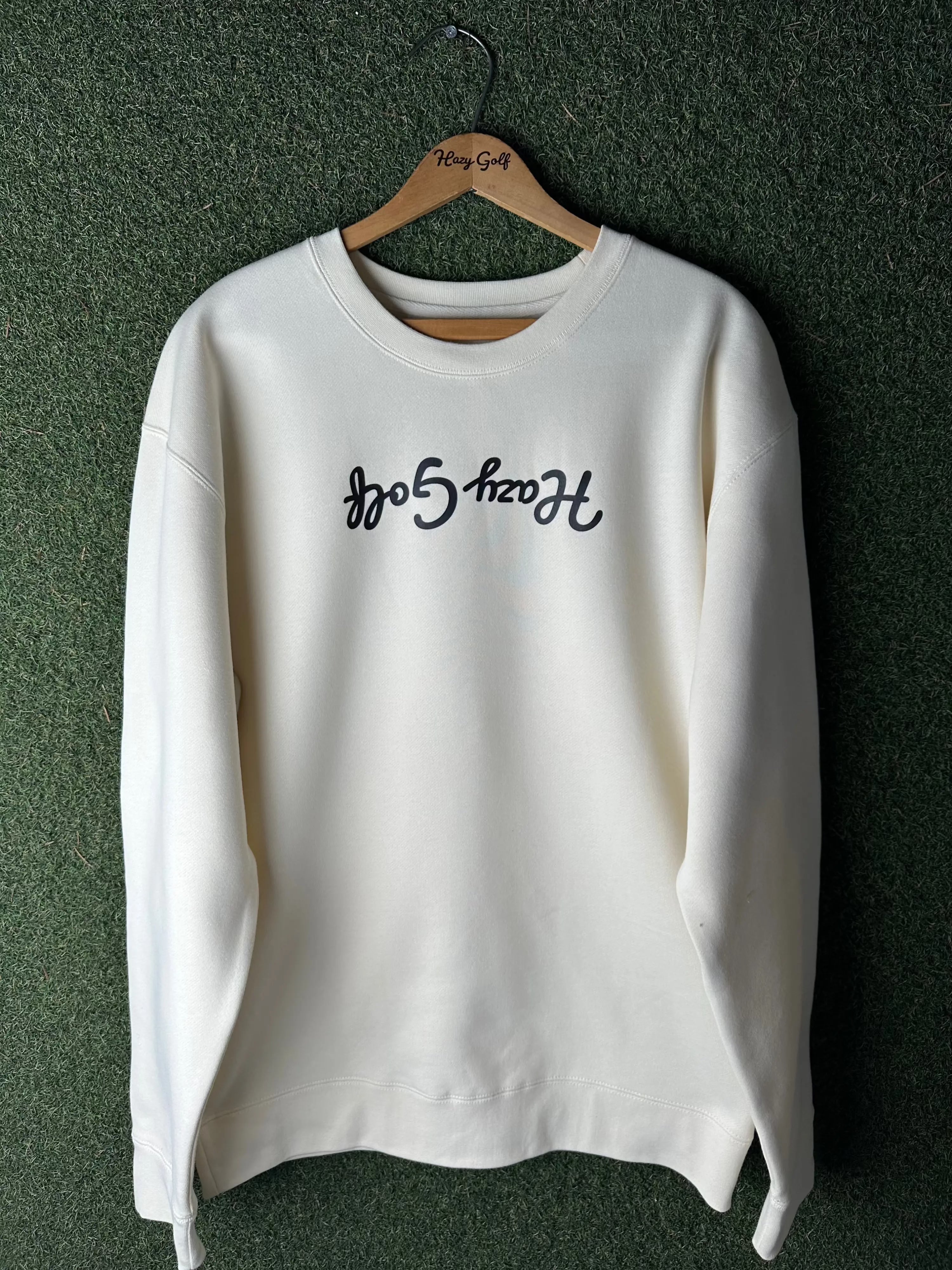 The Upside Down Heavyweight Crewneck Hazy Sticks