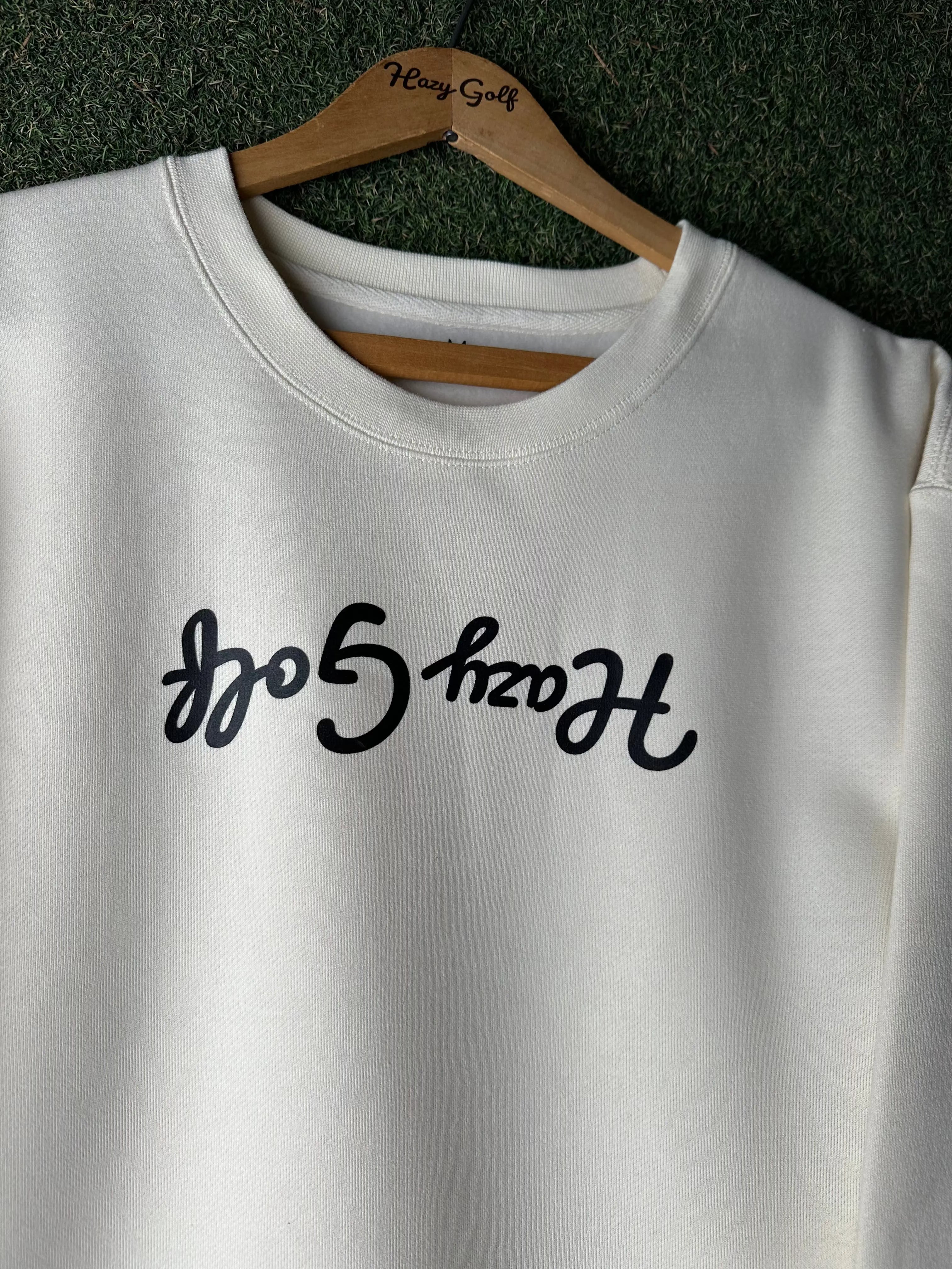 The Upside Down Heavyweight Crewneck Hazy Sticks