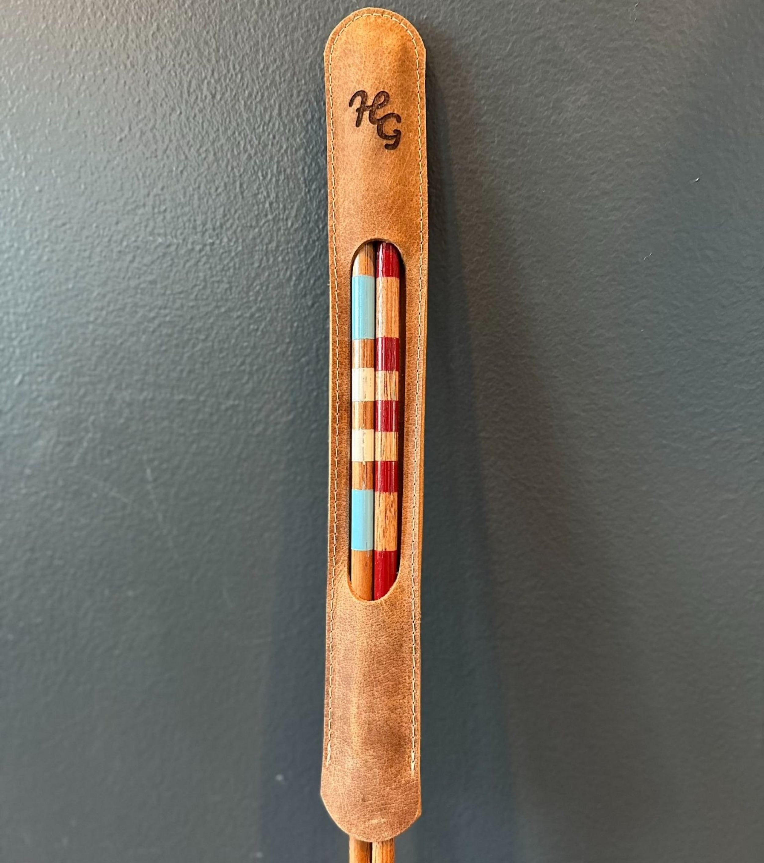 See Through Leather Cover (Brown)