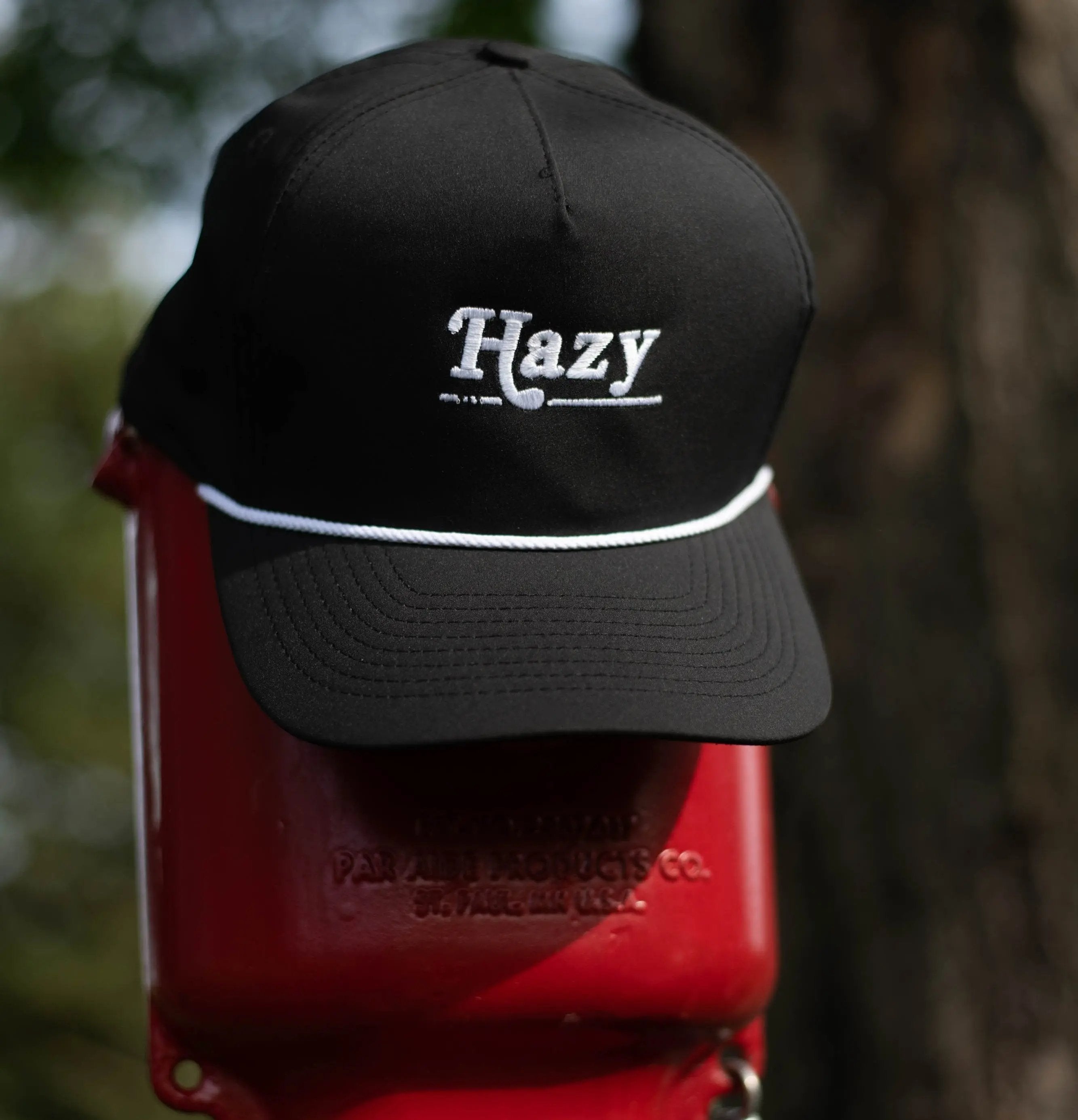 HAZY X IMPERIAL OG ROPE HAT (BLACK) Hazy Sticks