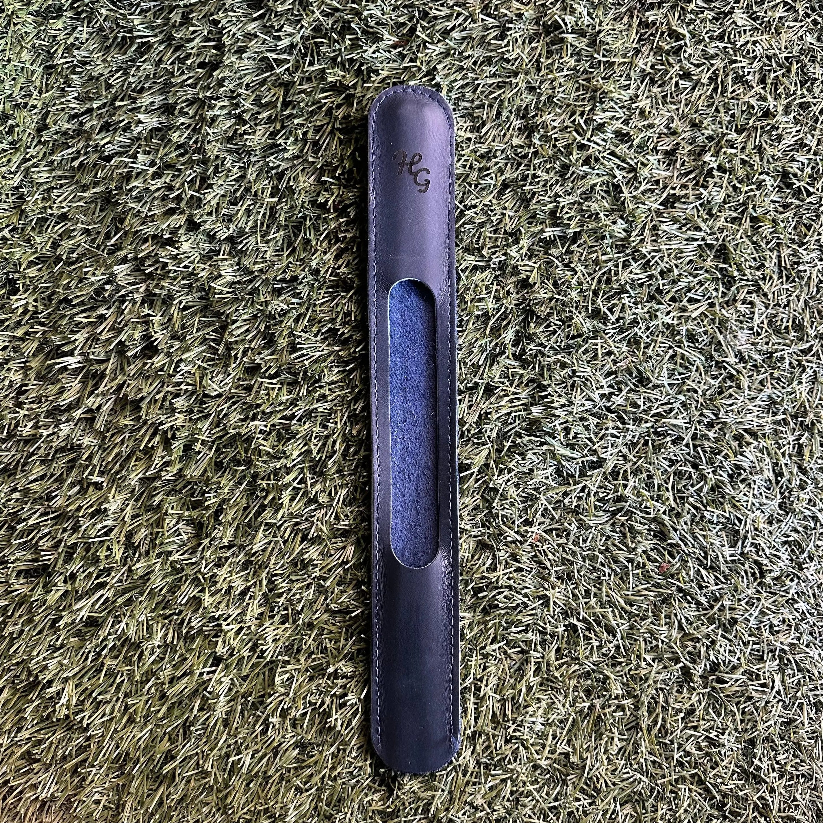 See Through Leather Cover (Navy) Hazy Golf