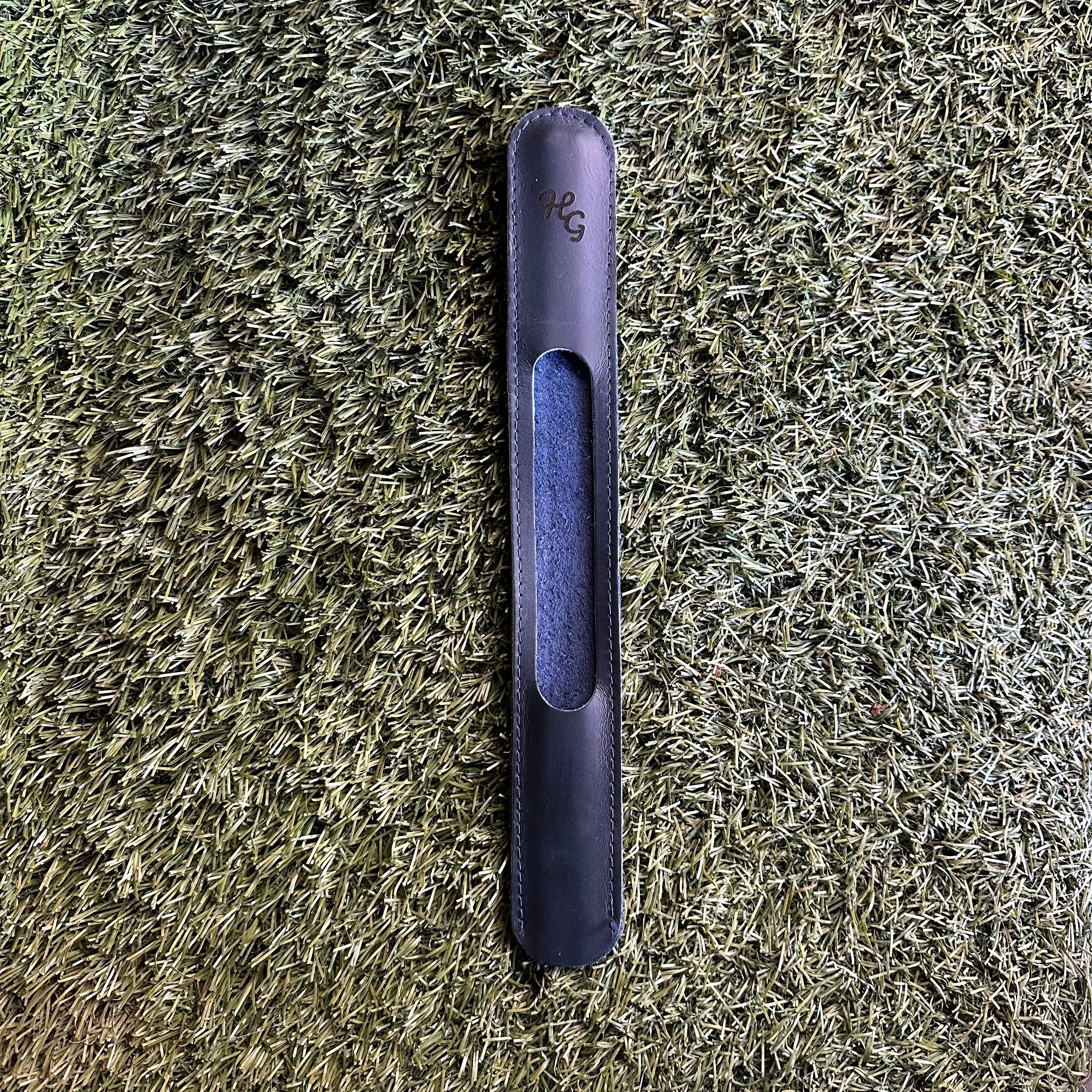 Leather See Through Cover (Navy)