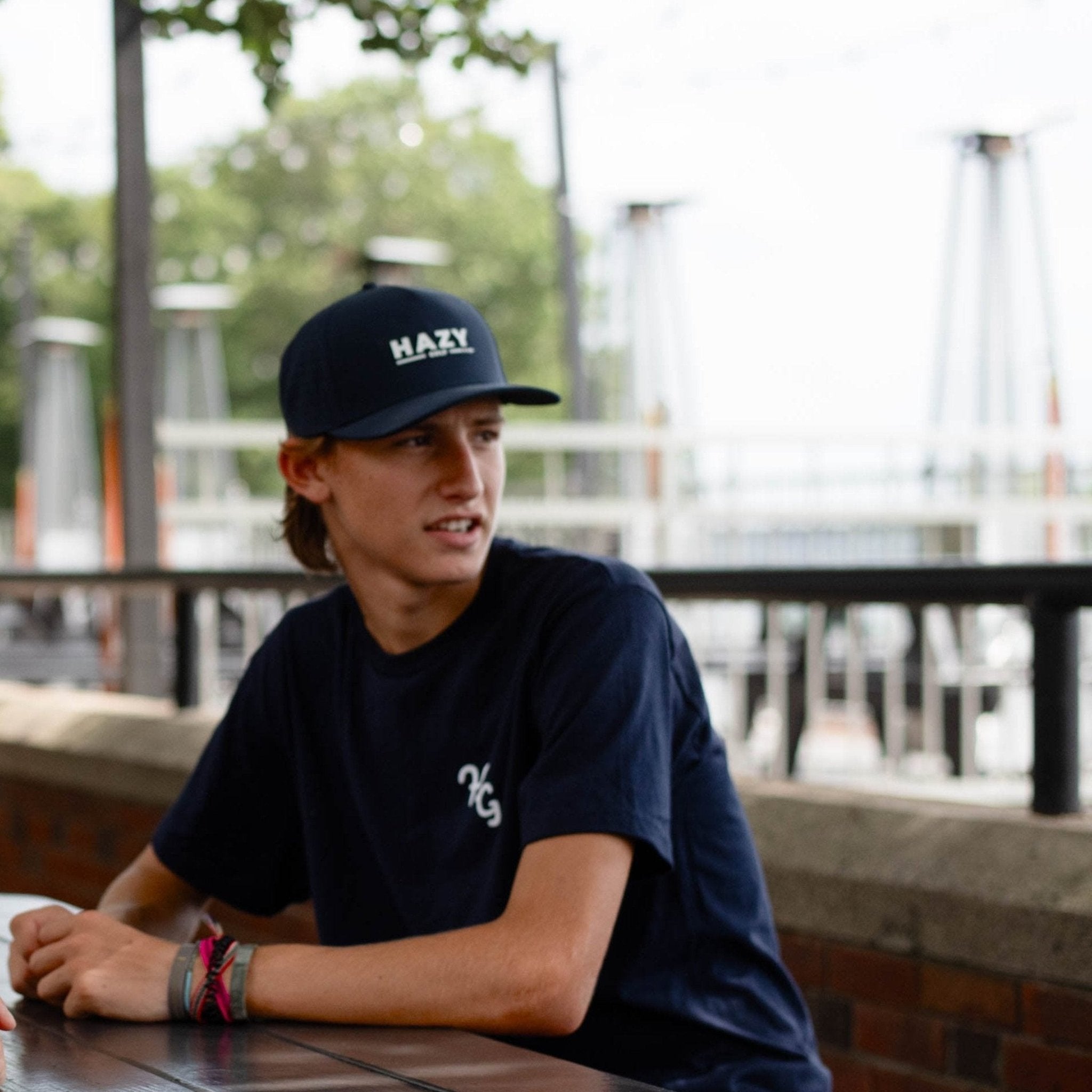 Hazy X Tremont Dune Hat (Navy) - Hazy Sticks