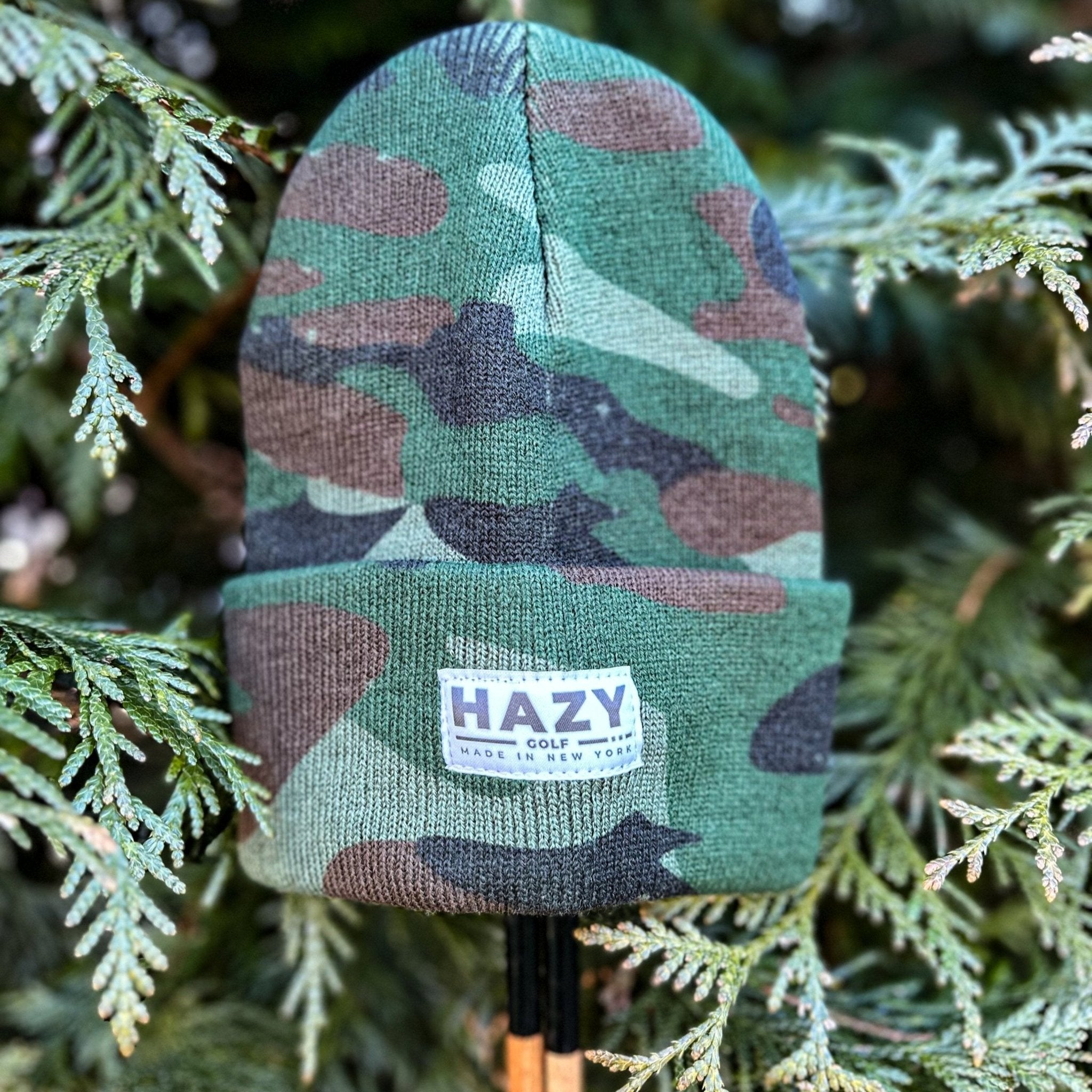 Camo Hazy Beanie - Hazy Sticks