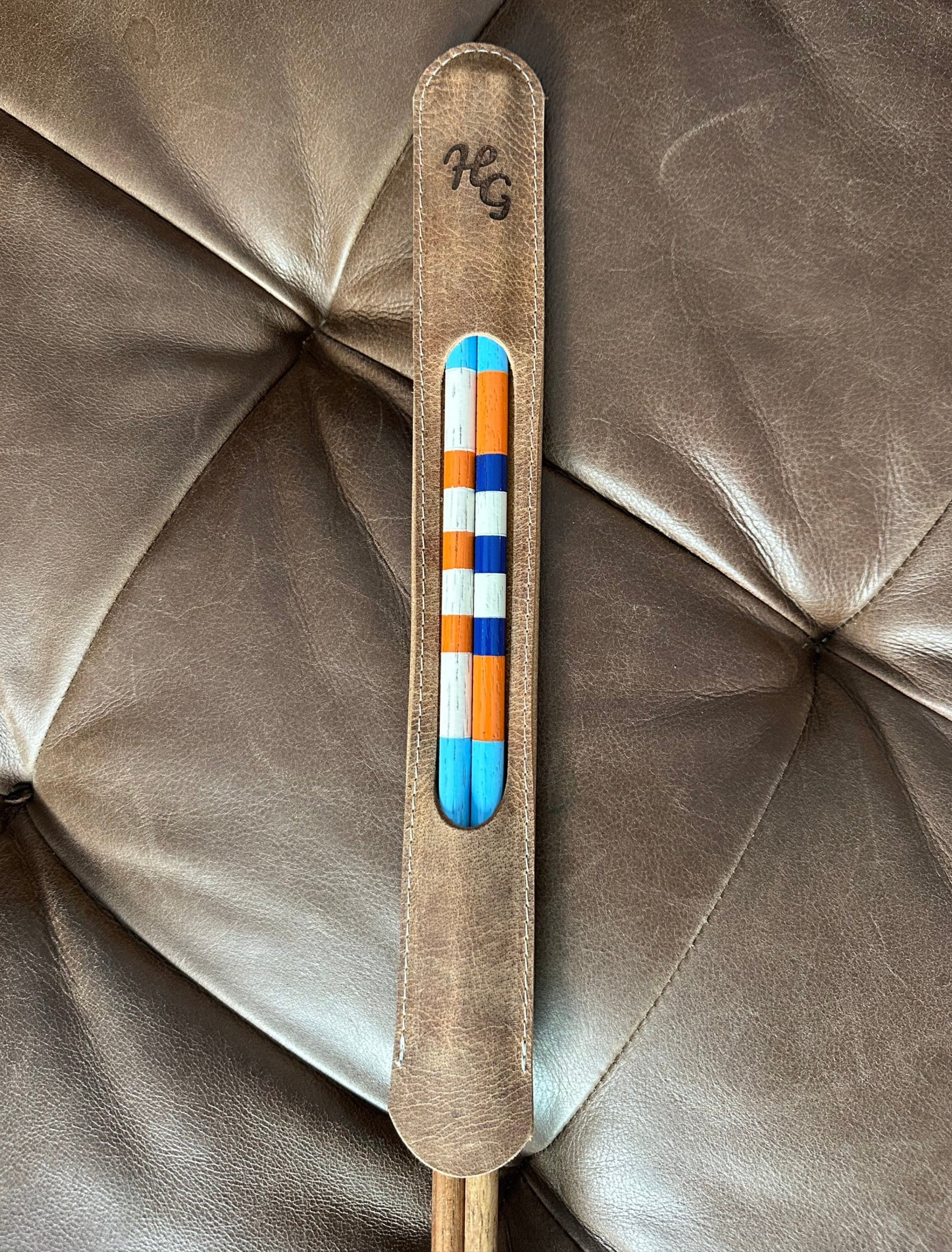 See Through Leather Alignment Sticks Cover