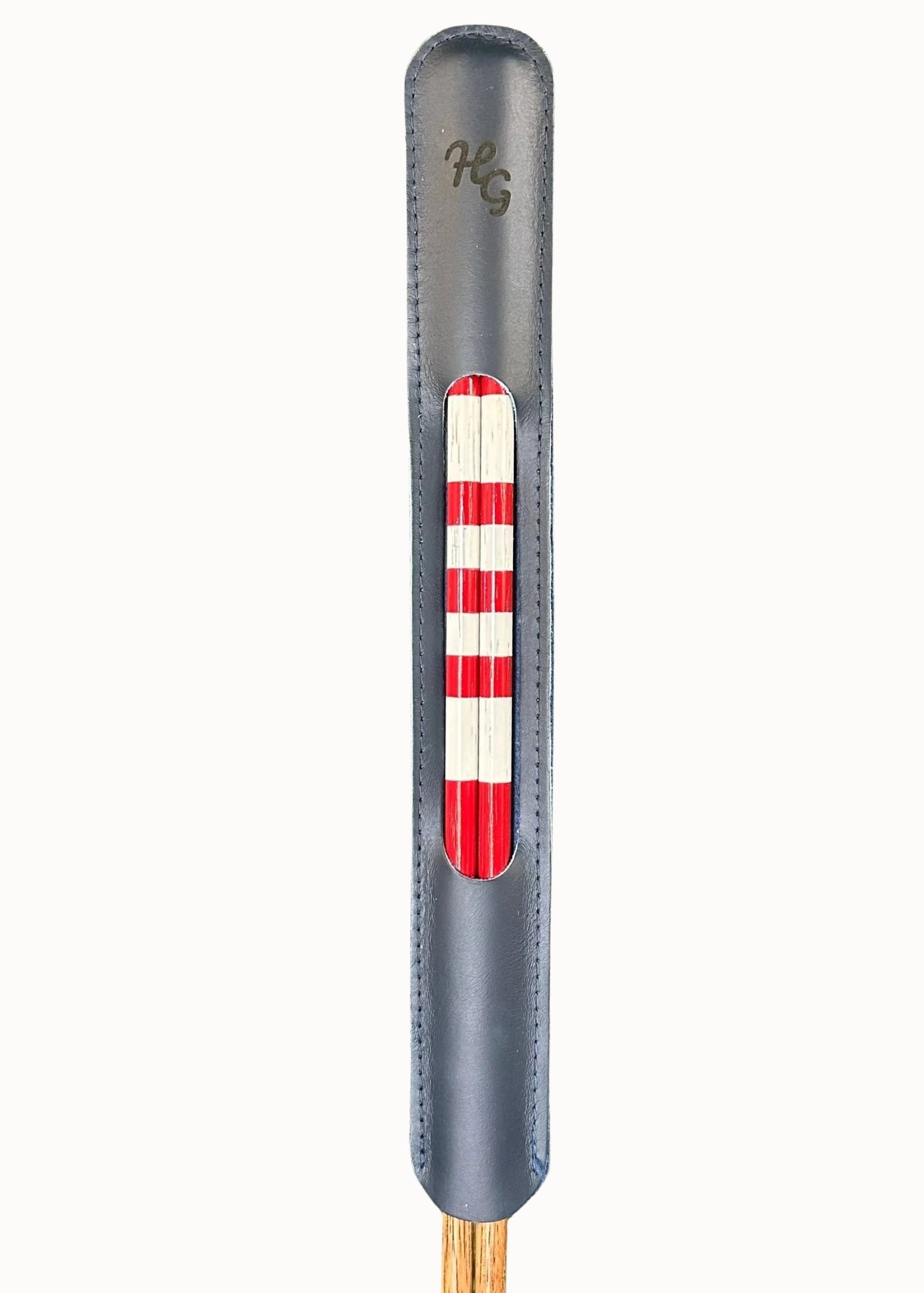 Leather Alignment Stick Cover | Hazy Golf