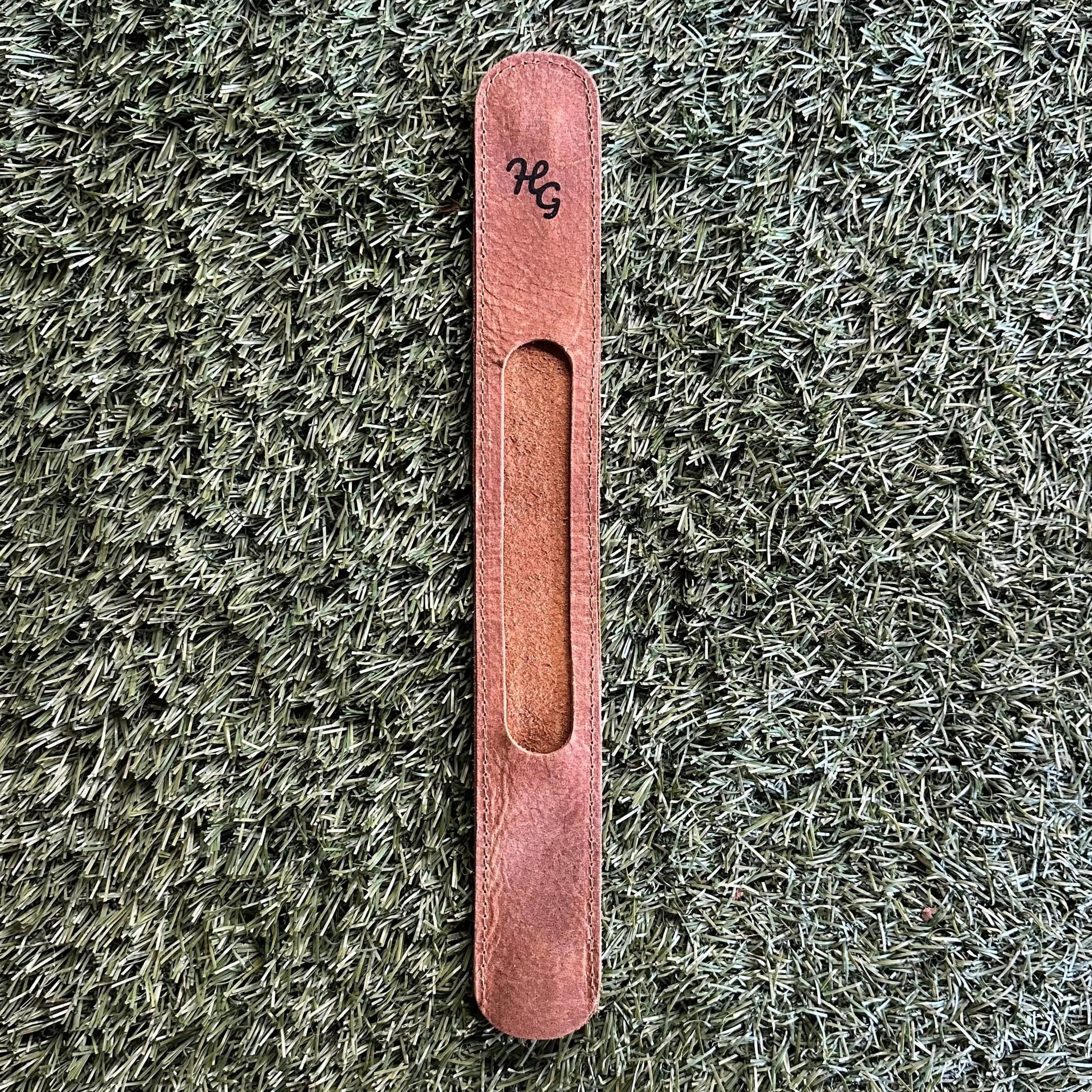 See Through Leather Cover (Brown)