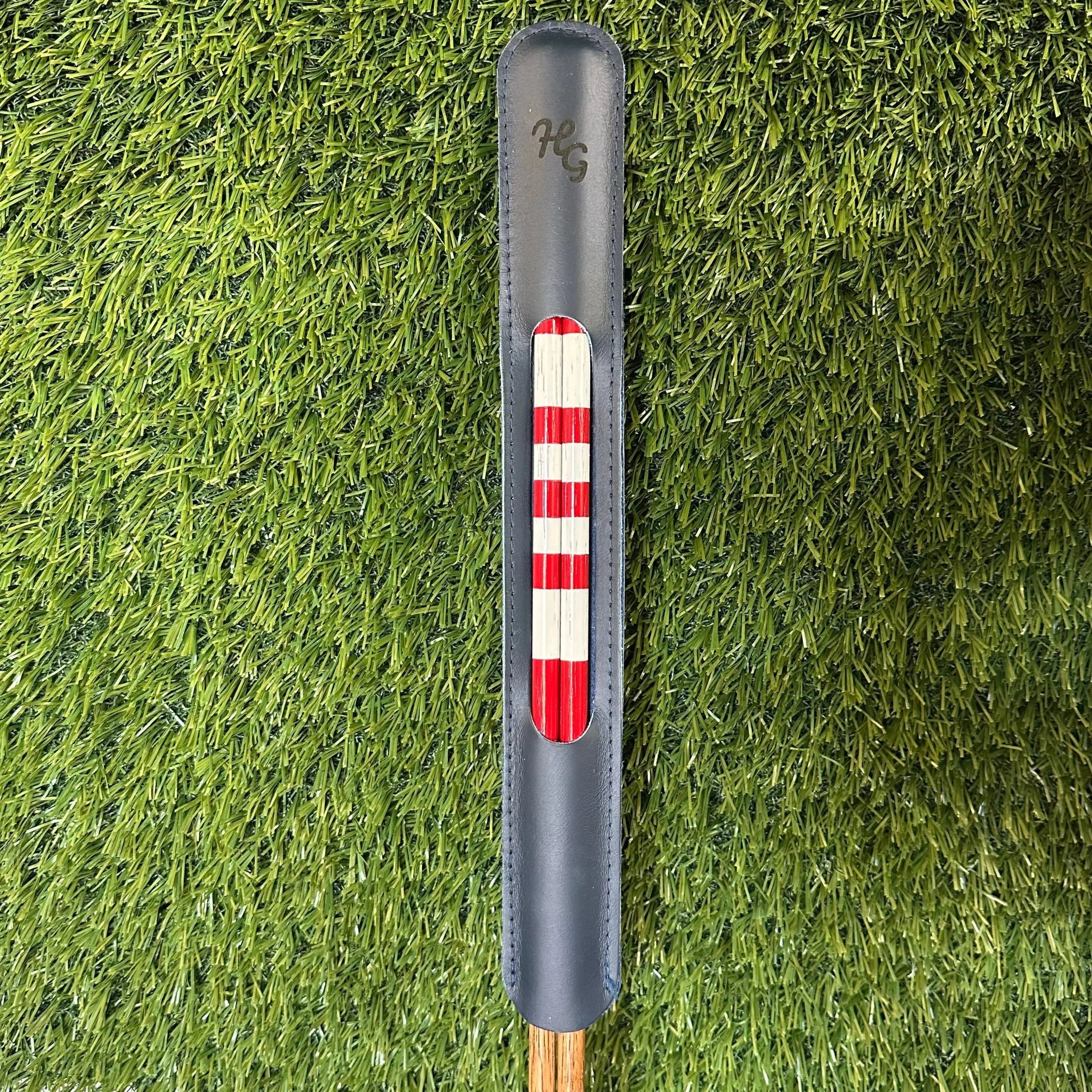 See Through Leather Cover (Navy)